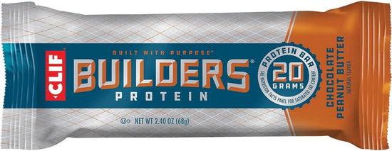 CLIF Builders Bar Chocolate Peanut Butter 12X68G