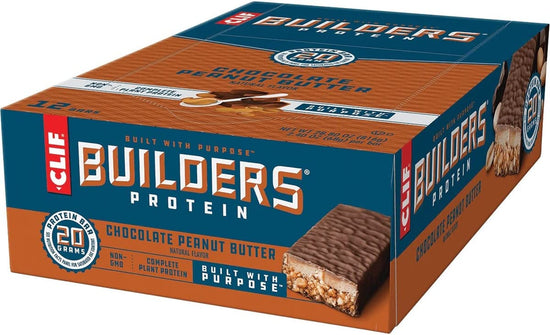 CLIF Builders Bar Chocolate Peanut Butter 12X68G